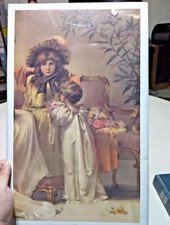 1990 LITHO ART PRINT VICTORIAN