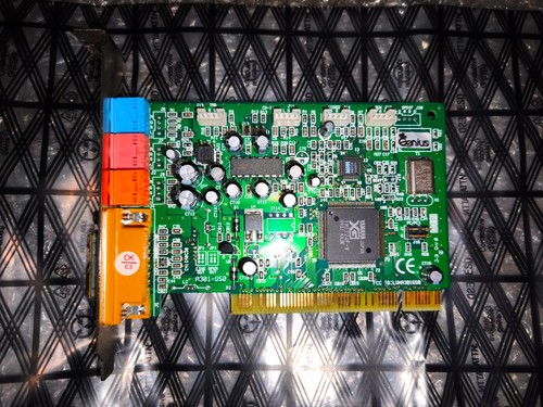 Scheda audio pci retrò - scheda,