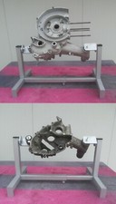 Cavalletto Supporto Espositore girevole x motori Vespa PX 50 NLR Special ET3 ecc