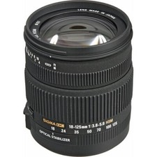 Sigma 125 8 5 6 - 18-125, f/3.8-5.6