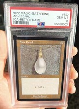 MTG Magic PSA 10 MOX PEARL Retro Frame 30th ANNIVERSARY Edition POP 1 Gem Mint