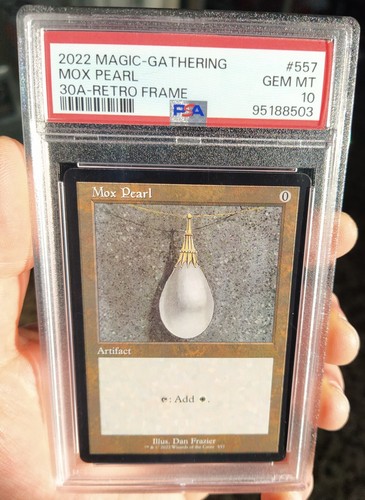 Mtg magic psa mox pearl - magic, 10