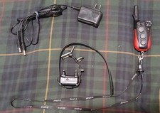 Dogtra iQ Plus collare elettrico addestratore remoto sistema collare cane con caricatore funzionante.