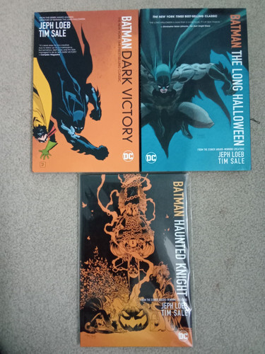 Batman long halloween dark - batman:,