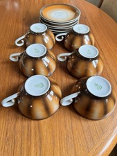 Tazzine da caffè e soucer