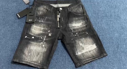 Jeans neri corti dsquared2 - corti,