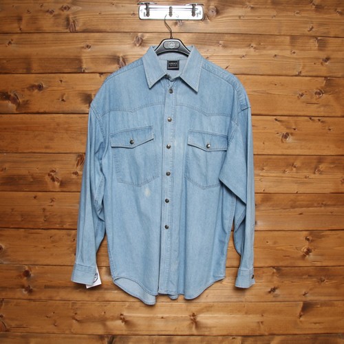 Camicia jeans versace - camicia, di