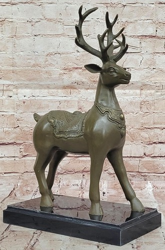 Scultura cervo bronzo di - bronzo,