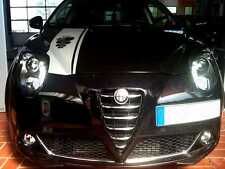 FARI ALFA ROMEO MITO 2008 IN POI  DAYLINE DRL DEVIL EYES NERI LED DIURNI LED