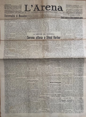 Arena quotidiano politico - l',