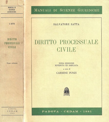 Diritto processuale civile - .,