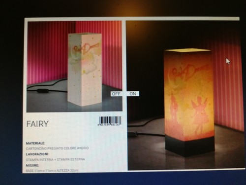 Lampada carta lamp sweet - in,