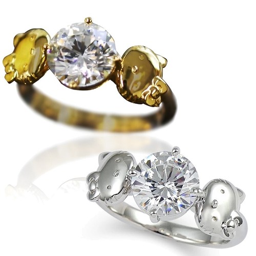Anello hello kitty argento 925 - anello,