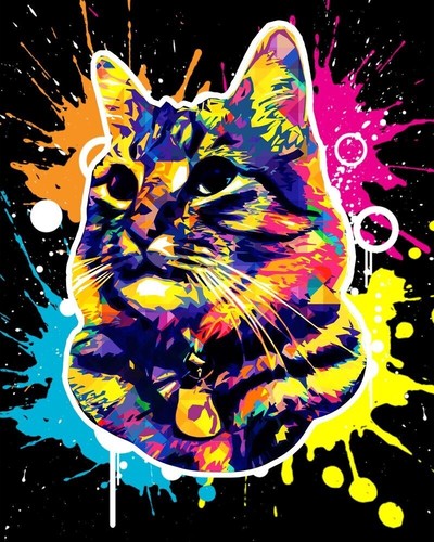 Kit punto croce stampato - , pop