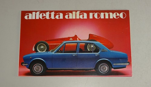 Depliant brochure alfa romeo - /,