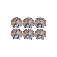 6 pz coccinella strass in