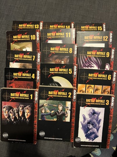 Battle royale manga complete - manga,