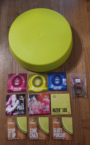 Lot zumba dvd rizer - dvd,