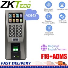 ZKTeco F18 ADMS TCP/IP