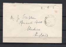 AMG VG, storia postale, posta militare britannica (uff. postale Trieste)