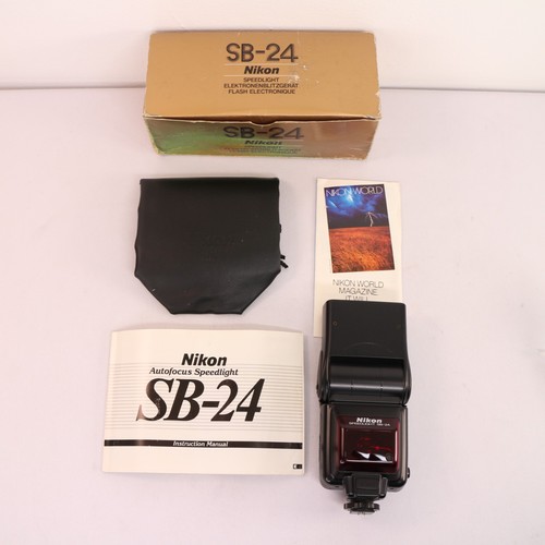 Nikon speedlight flash - sb-24,