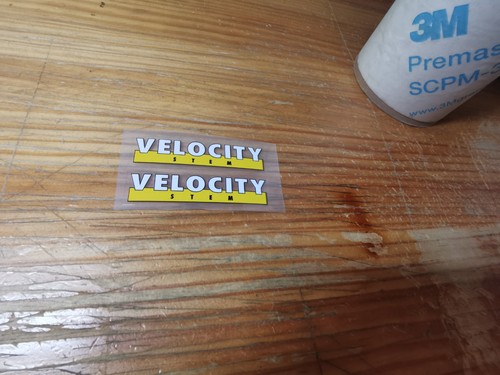 Velocity stem kona decals x2 - velocity,