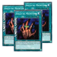 3x ANELLO DEL MAGNETISMO • (Ring Of Magnetism) • Comune • MRD IT139 • Unl 2023