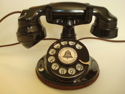 Antico telefono western - antico,