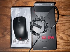 Zowie S2-DW Mouse da gioco wireless 4K nero