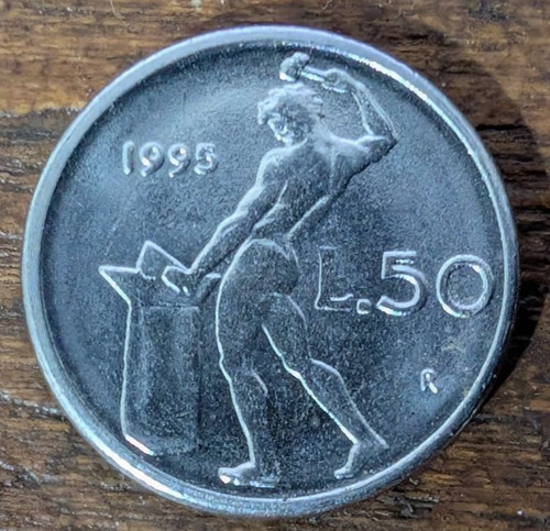 Moneta repubblica italiana - moneta,