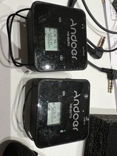 Microfono Wireless Andoer HS60 con antenne RX e TX