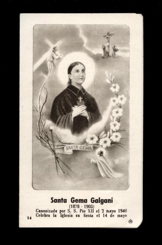 Santino holy card - santino-holy, card"s.gemma