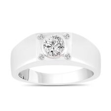 1 Ct. Moissanite Con Placcato