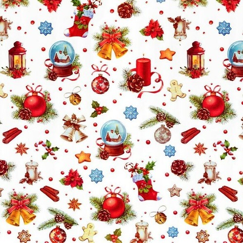 Tela cerata tovaglia natale - tela, di