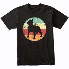 T-Shirt Retro Pit Bull Icona