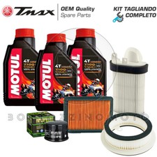 KIT TAGLIANDO YAMAHA T-MAX TMAX 500 2008-2011 FILTRO ARIA/OLIO MOTUL 7100 10w40