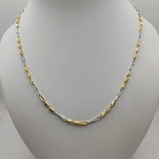Collana oro 18k uomo maglia