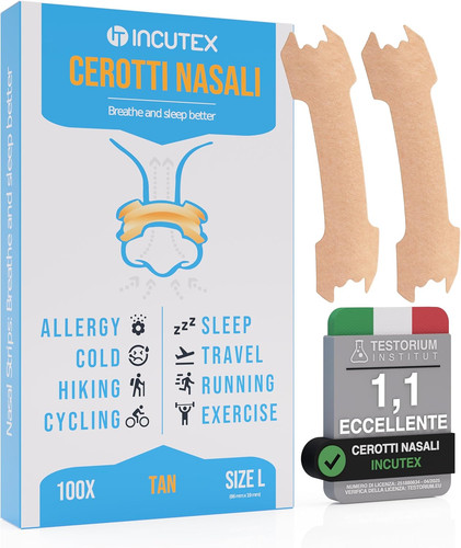 100 pezzi cerotti nasali - pezzi,