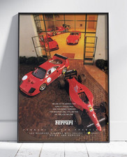 Ferrari F40 Poster, Vintage