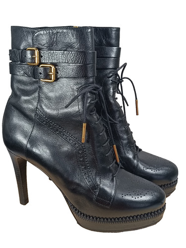 Stivaletti donna burberry neri - stivaletti,