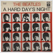 THE BEATLES - A HARD DAY’S NIGHT (33 RPM - ITALY PRESSING)