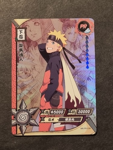 Naruto uzumaki holo card - holo,