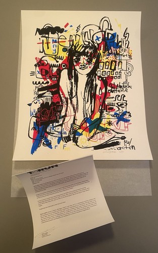 Stampa jon burgerman - jon, pizza