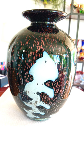 Vaso vetro pesante - vaso, in
