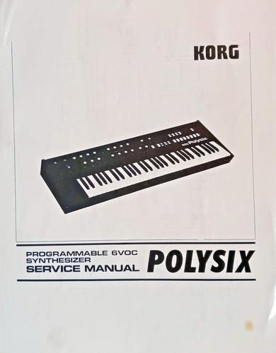 Riproduzione del korg polysix - korg,