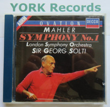 MAHLER - Symphony No 1 SOLTI London Symphony Orchestra - Excellent Con CD Decca