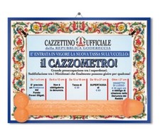 "CAZZOMETRO" SCHERZO COMPLEANNO NUBILATO PARTY SEXY DOR0182