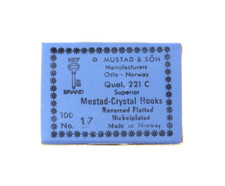 AMI MUSTAD CRYSTAL HOOKS - Ref