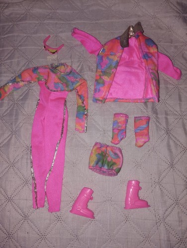 Barbie ski fin - barbie, outfit