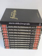 enciclopedia 11 volumi LA FOTOGRAFIA PER TUTTI KODAK storia della foto tecnica